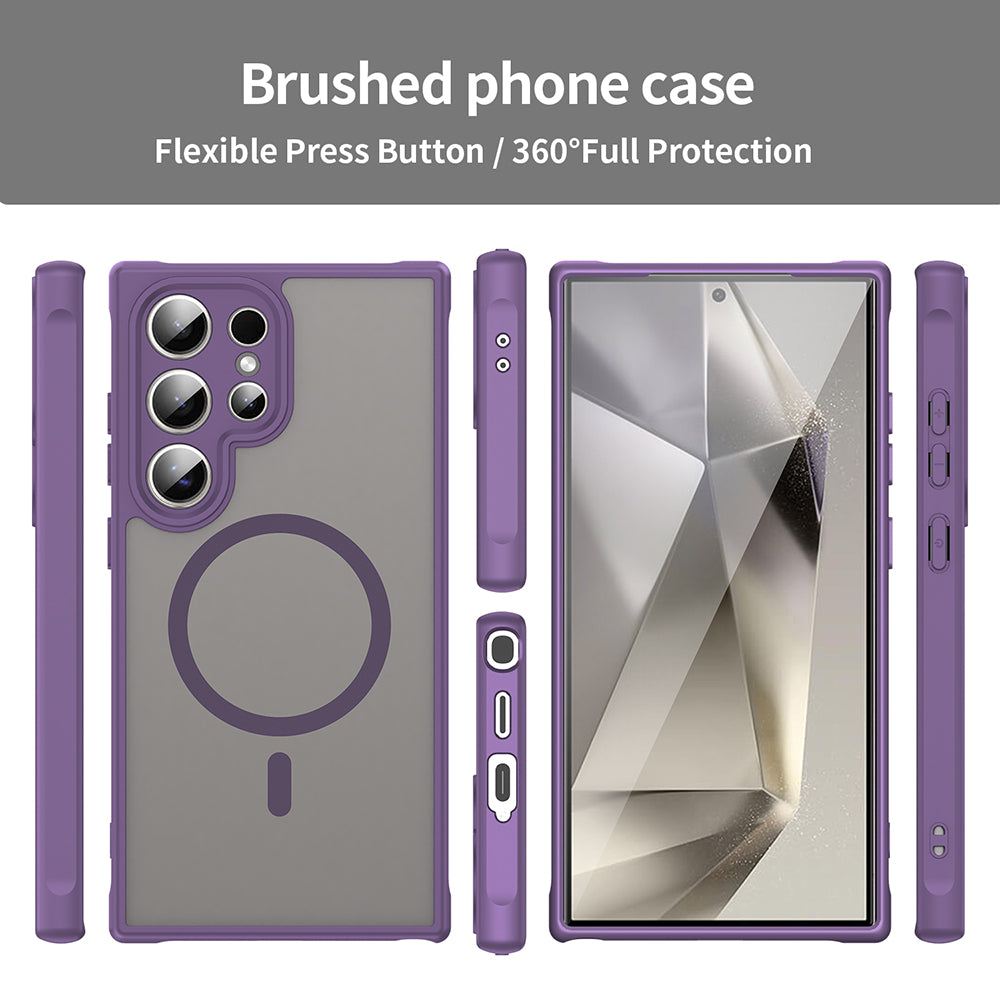 Techsuit - HaloFrost II MagSafe - Samsung Galaxy S24 Ultra - Purple