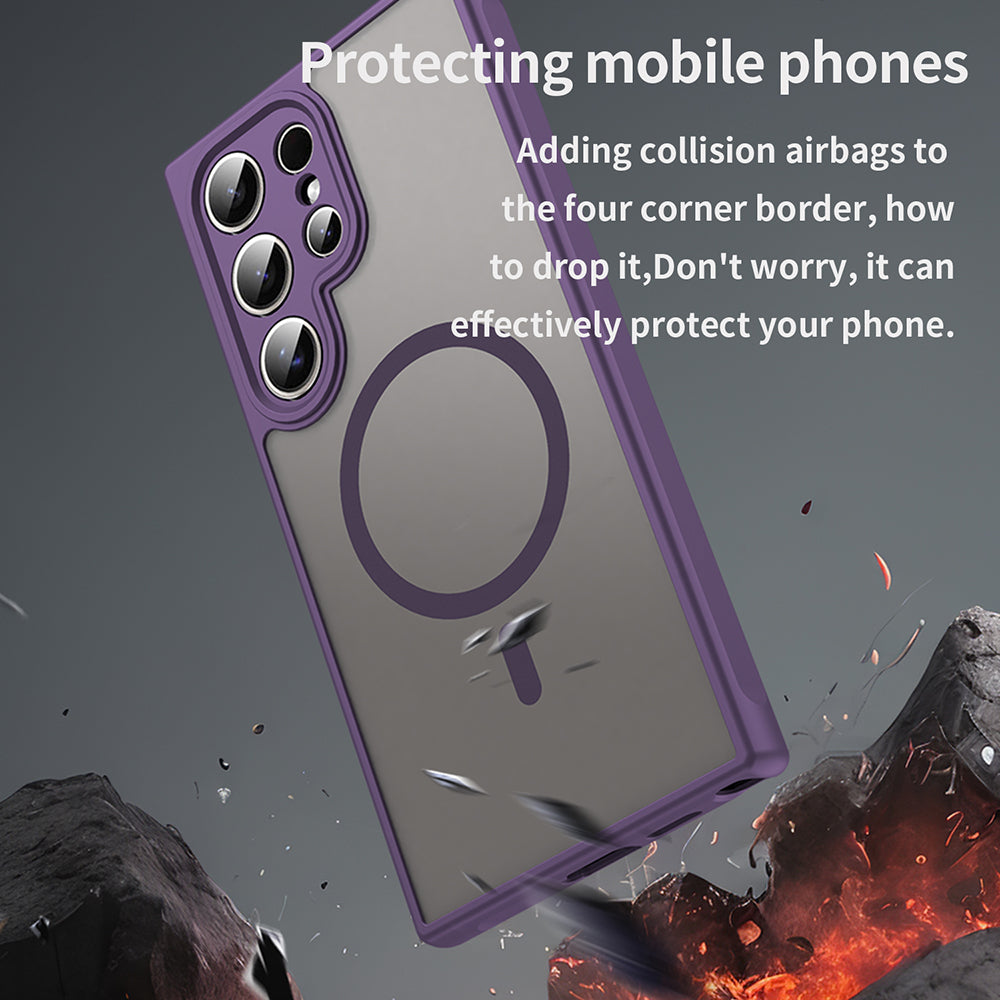 Techsuit - HaloFrost II MagSafe - Samsung Galaxy S24 Ultra - Purple