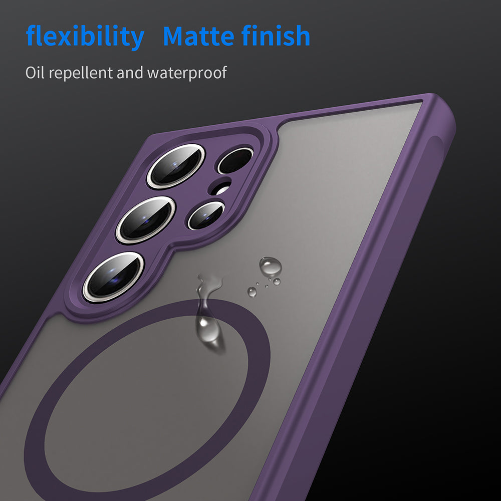 Techsuit - HaloFrost II MagSafe - Samsung Galaxy S24 Ultra - Purple