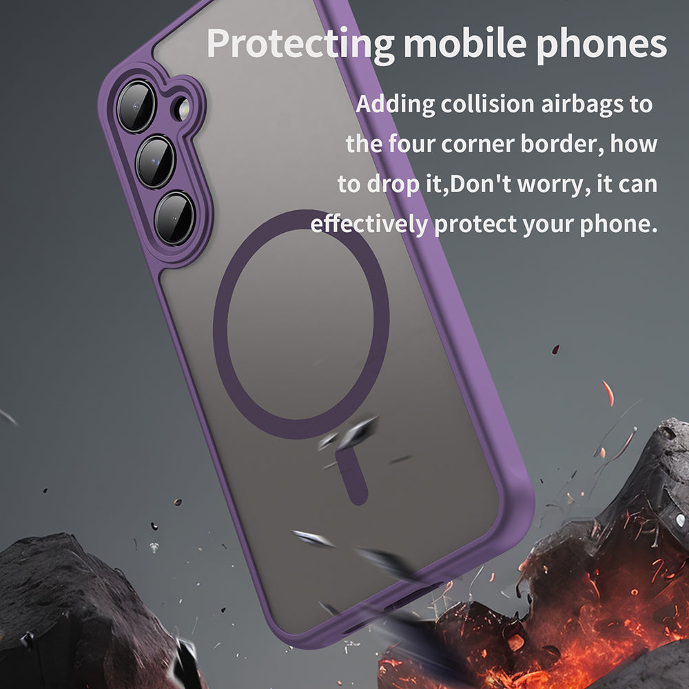 Techsuit - HaloFrost II MagSafe - Samsung Galaxy A35 5G - Purple