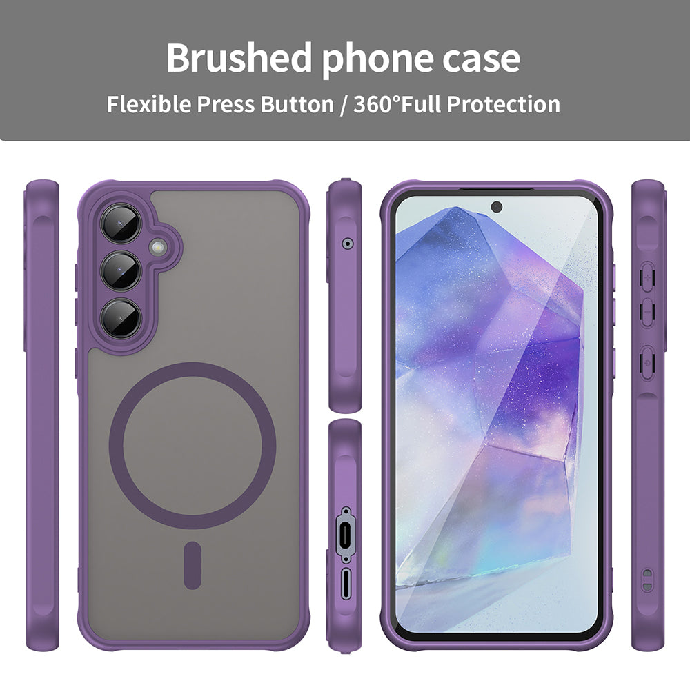 Techsuit - HaloFrost II MagSafe - Samsung Galaxy A35 5G - Purple