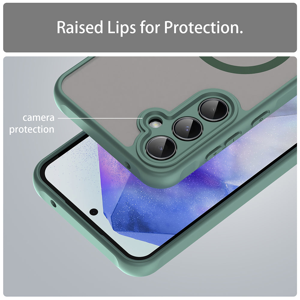 Techsuit - HaloFrost II MagSafe - Samsung Galaxy A55 5G - Green