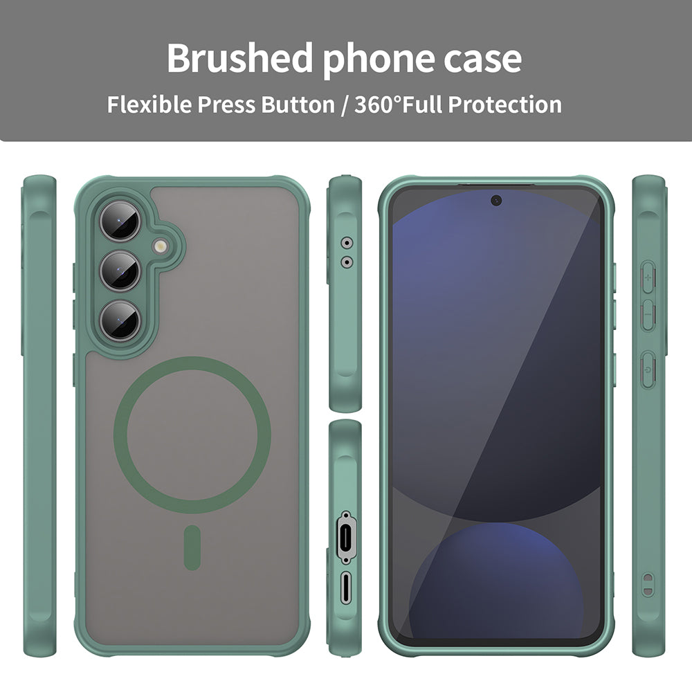 Techsuit - HaloFrost II MagSafe - Samsung Galaxy S24 FE - Green