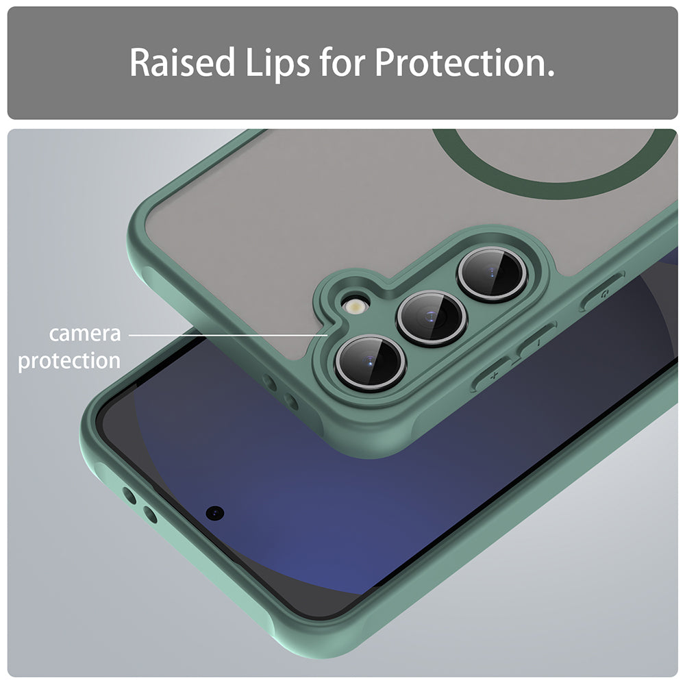 Techsuit - HaloFrost II MagSafe - Samsung Galaxy S24 FE - Green