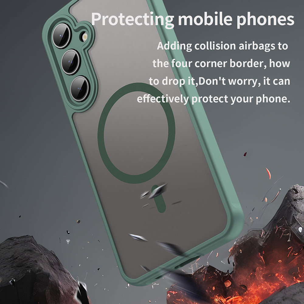 Techsuit - HaloFrost II MagSafe - Samsung Galaxy S24 FE - Green