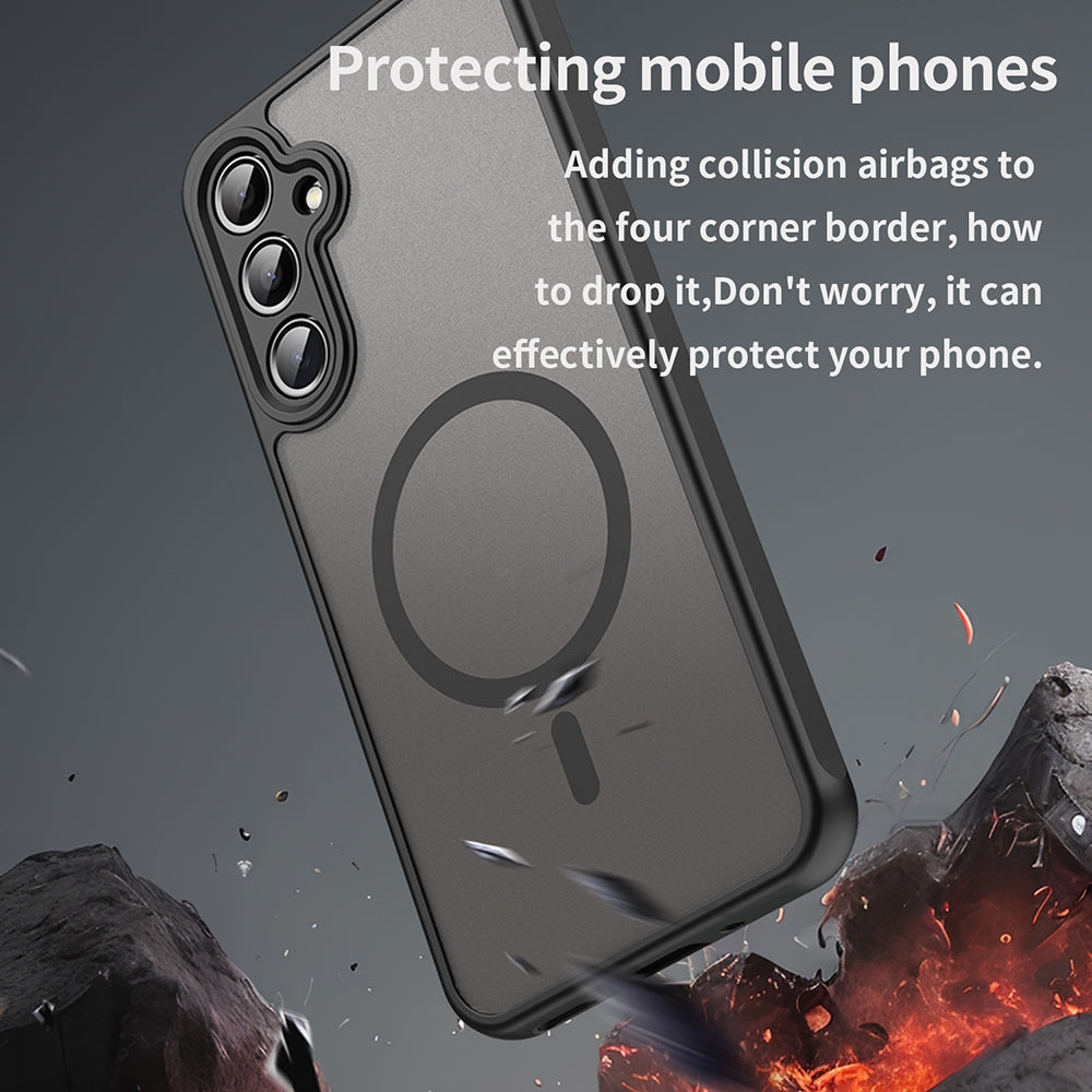 Techsuit - HaloFrost II MagSafe - Samsung Galaxy A16 4G / A16 5G - Black