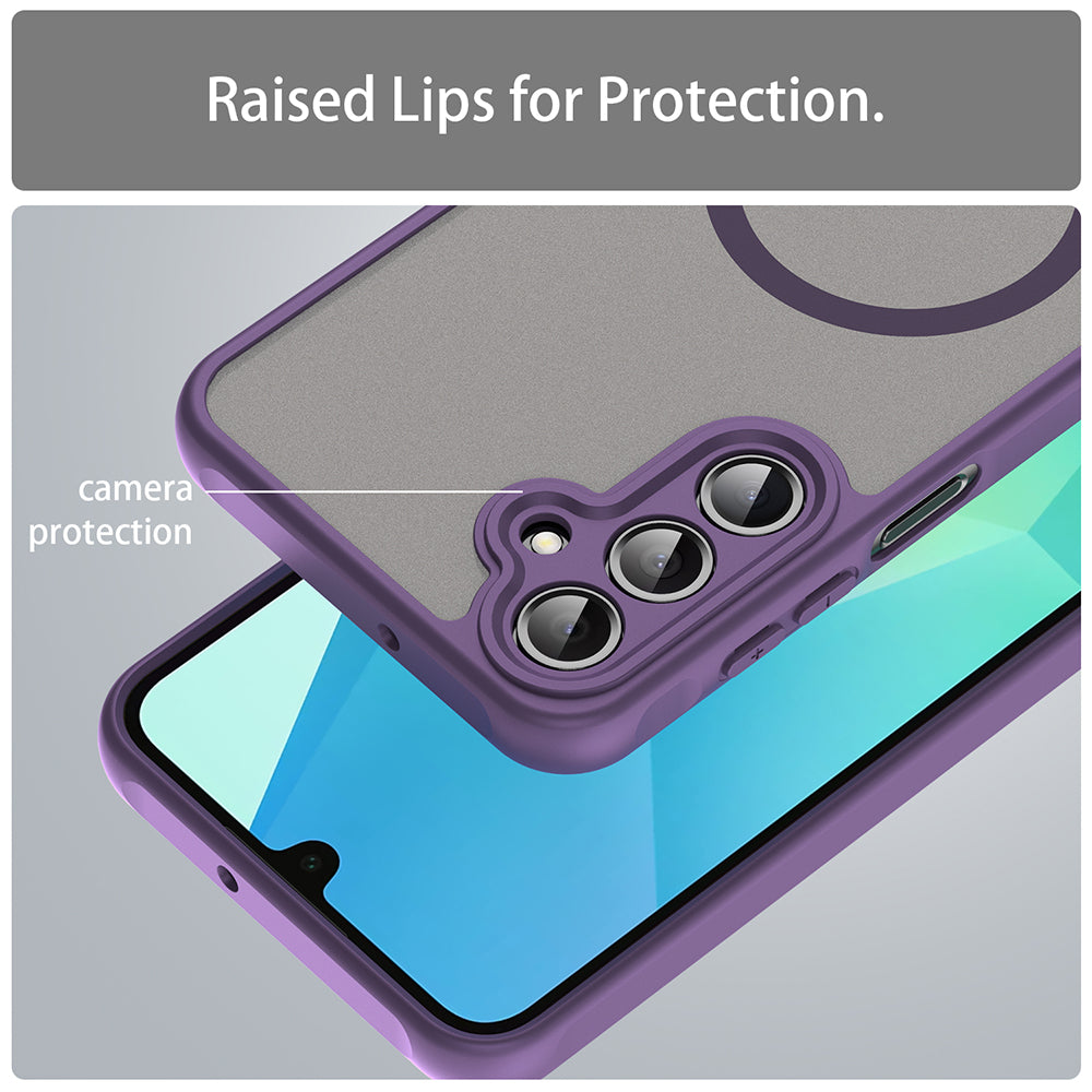 Techsuit - HaloFrost II MagSafe - Samsung Galaxy A16 4G / A16 5G - Purple