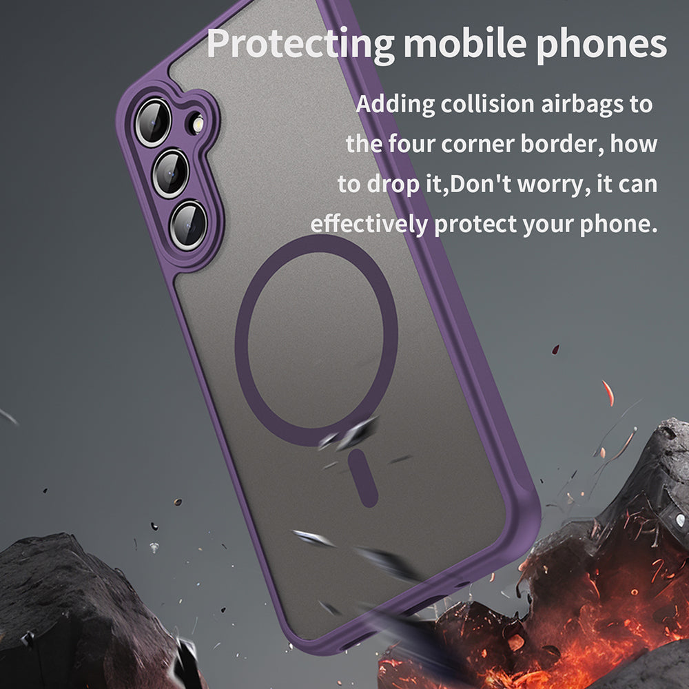 Techsuit - HaloFrost II MagSafe - Samsung Galaxy A16 4G / A16 5G - Purple