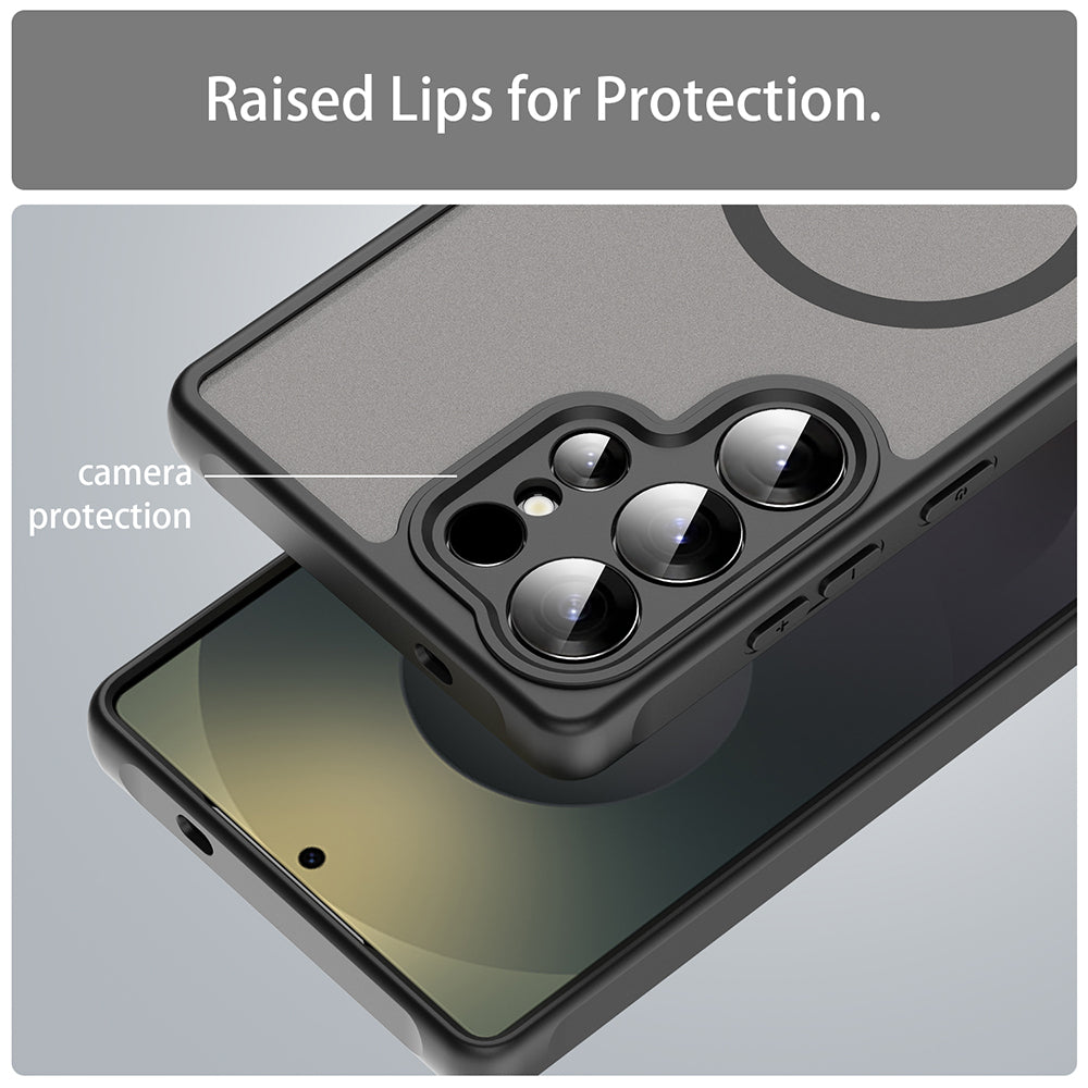 Techsuit - HaloFrost II MagSafe - Samsung Galaxy S25 Ultra - Black