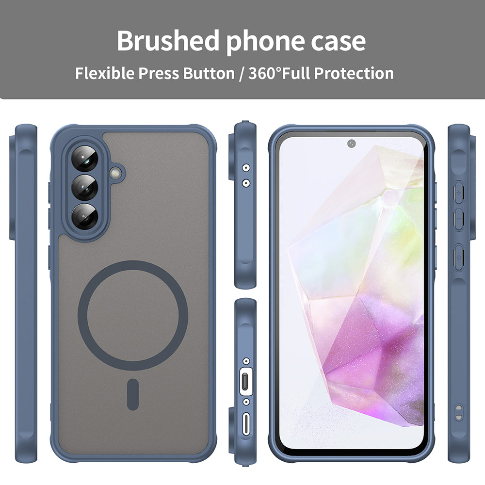 Techsuit - HaloFrost II MagSafe - Samsung Galaxy A36 5G - Navy Blue