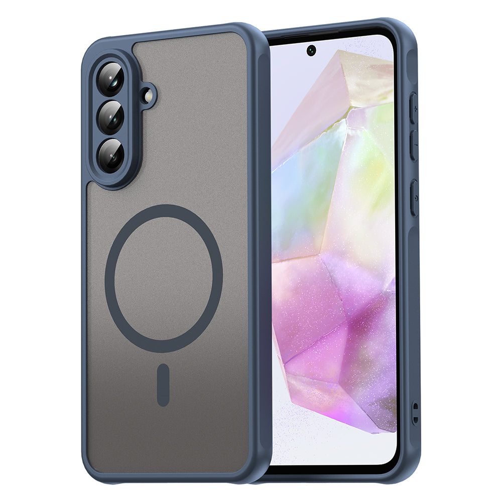 TechSuit Husa de protectie Techsuit HaloFrost II MagSafe compatibil cu Samsung Galaxy A56 5G, Bleumarin