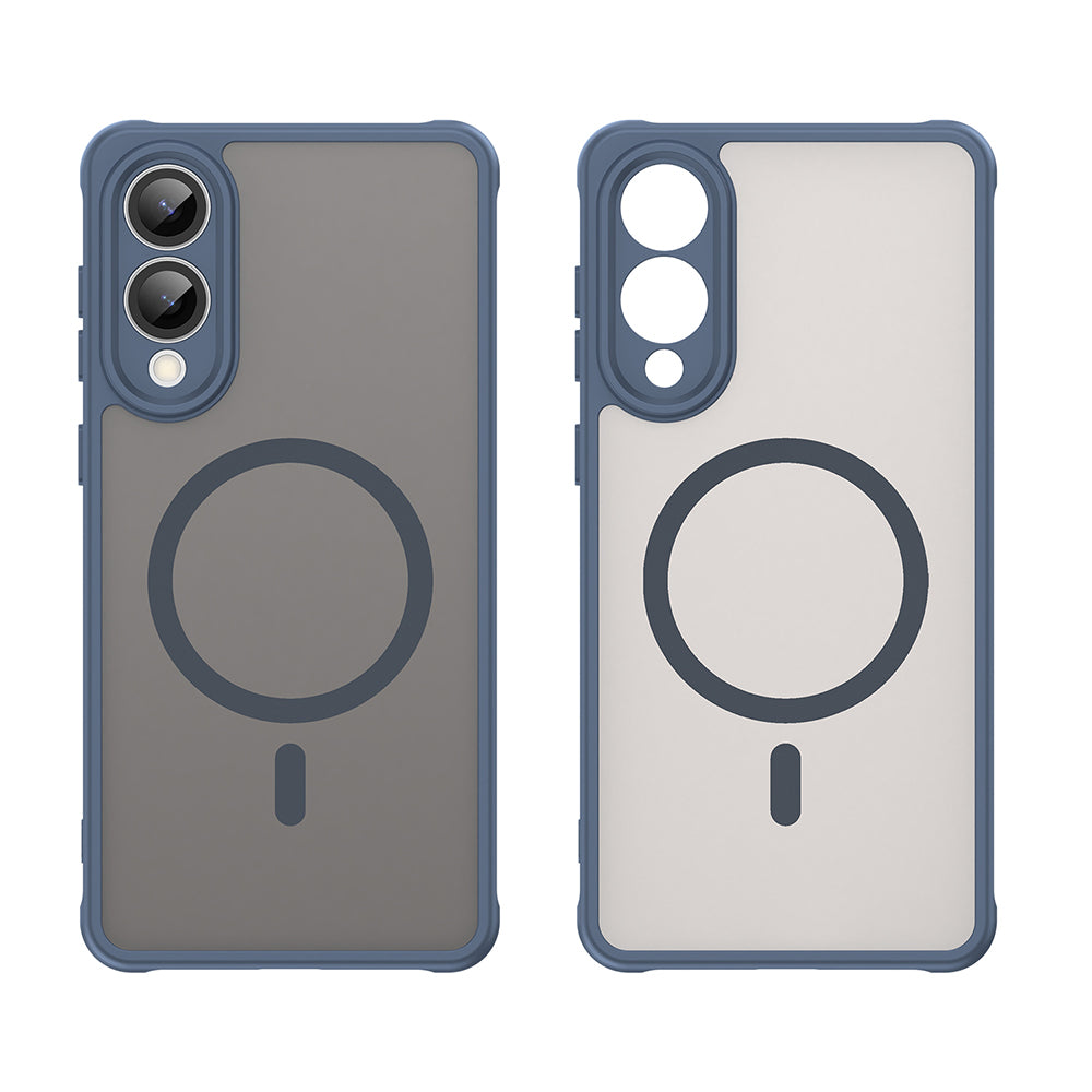 TechSuit Husa de protectie Techsuit HaloFrost II MagSafe compatibil cu Samsung Galaxy S25 Edge, Bleumarin – imagine 2