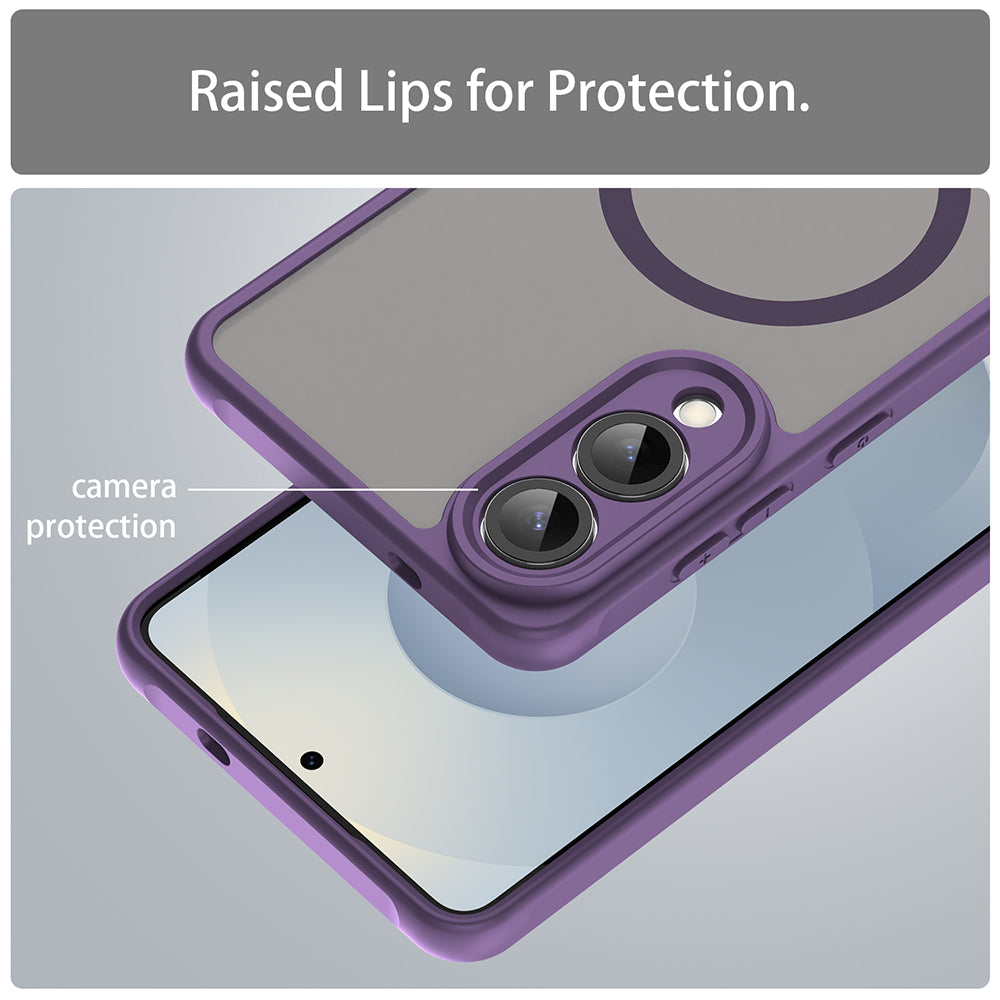 Techsuit - HaloFrost II MagSafe - Samsung Galaxy S25 Edge - Purple