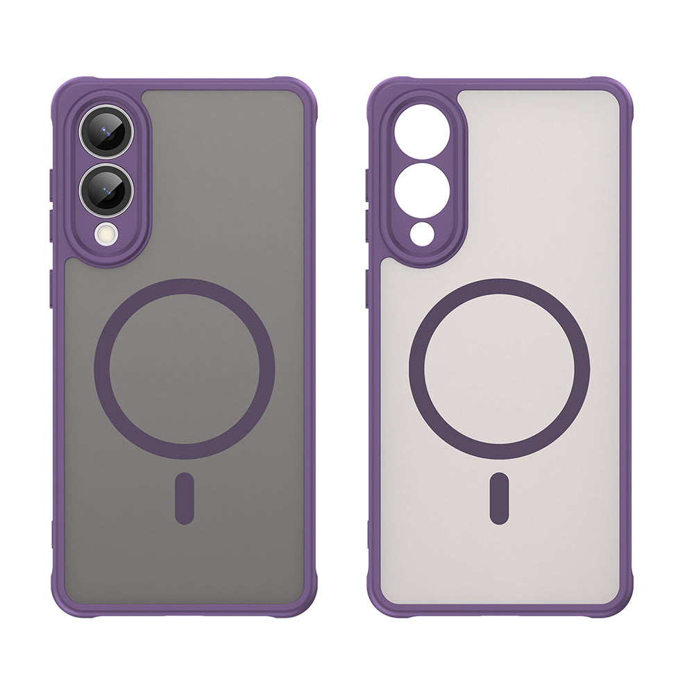 Techsuit - HaloFrost II MagSafe - Samsung Galaxy S25 Edge - Purple