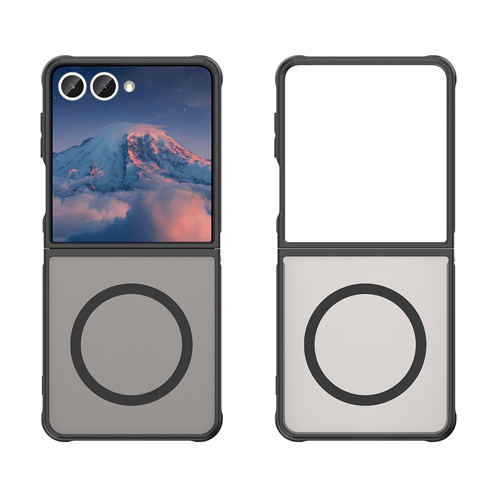 Techsuit - HaloFrost II MagSafe - Samsung Galaxy Z Flip7 - Black