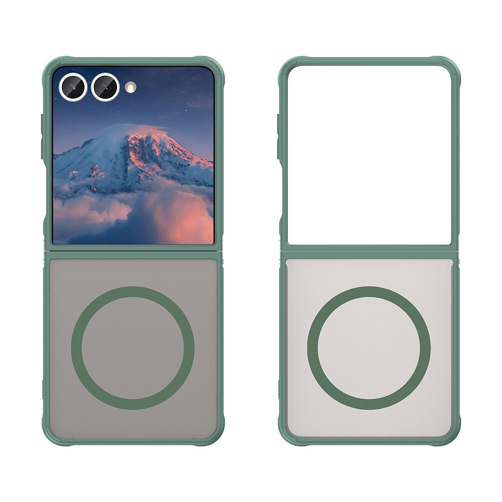 Techsuit - HaloFrost II MagSafe - Samsung Galaxy Z Flip7 - Green