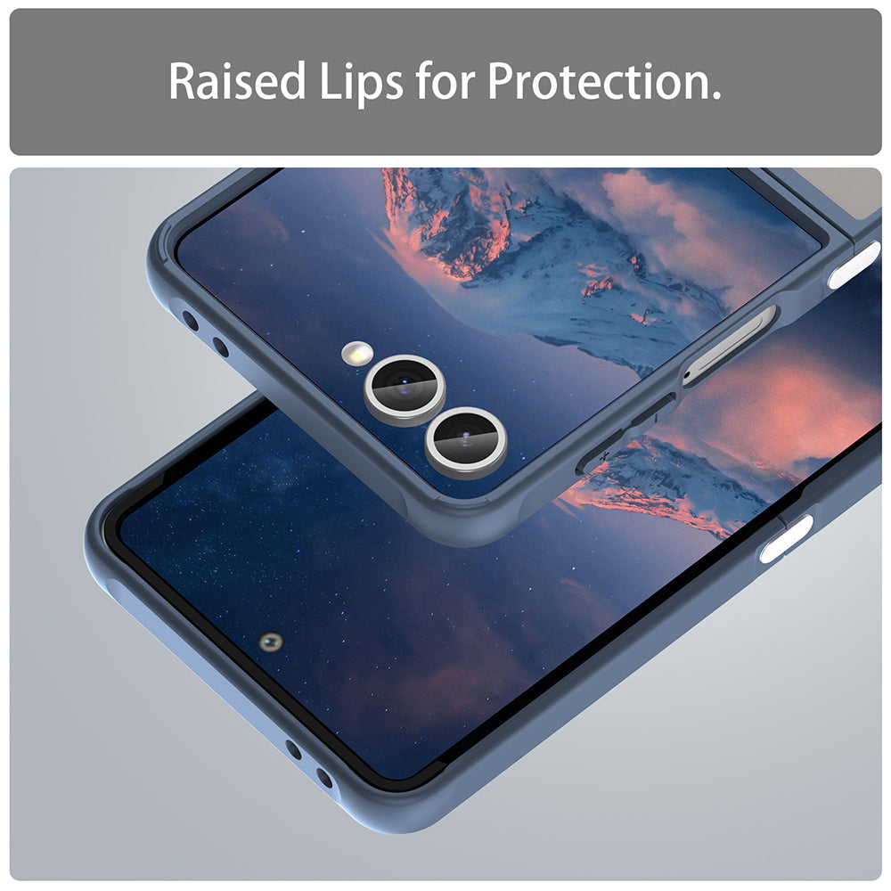 Techsuit - HaloFrost II MagSafe - Samsung Galaxy Z Flip7 - Navy Blue