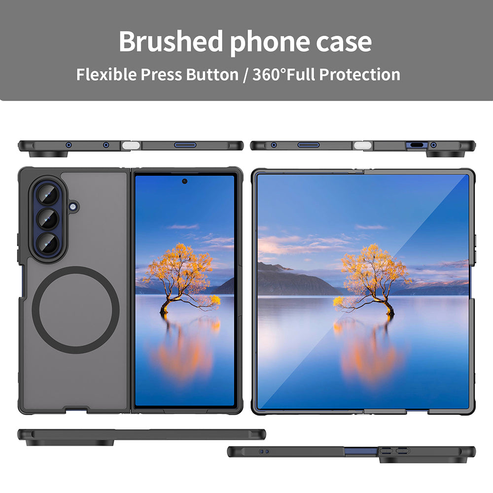 Techsuit - HaloFrost II MagSafe - Samsung Galaxy Z Fold7 - Black