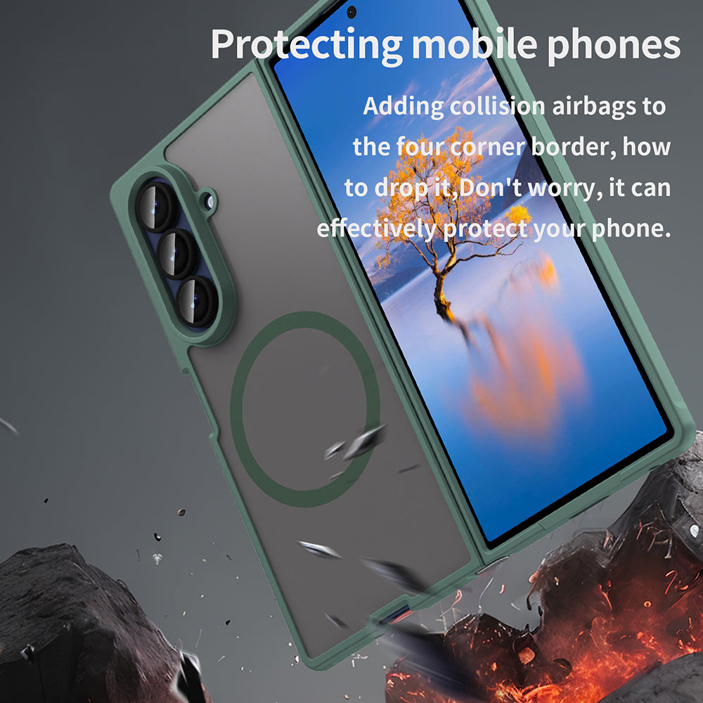 Techsuit - HaloFrost II MagSafe - Samsung Galaxy Z Fold7 - Green