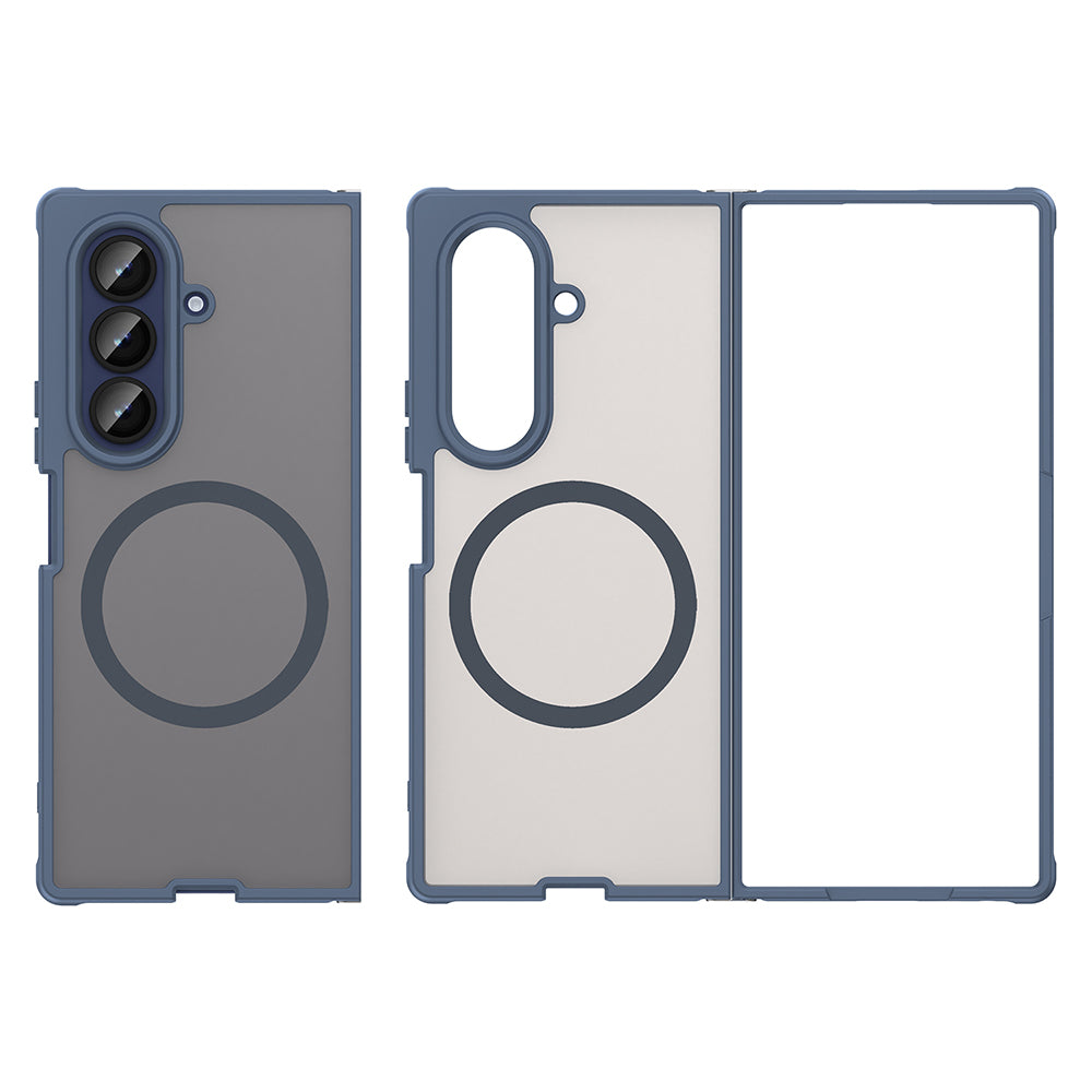 Techsuit - HaloFrost II MagSafe - Samsung Galaxy Z Fold7 - Navy Blue
