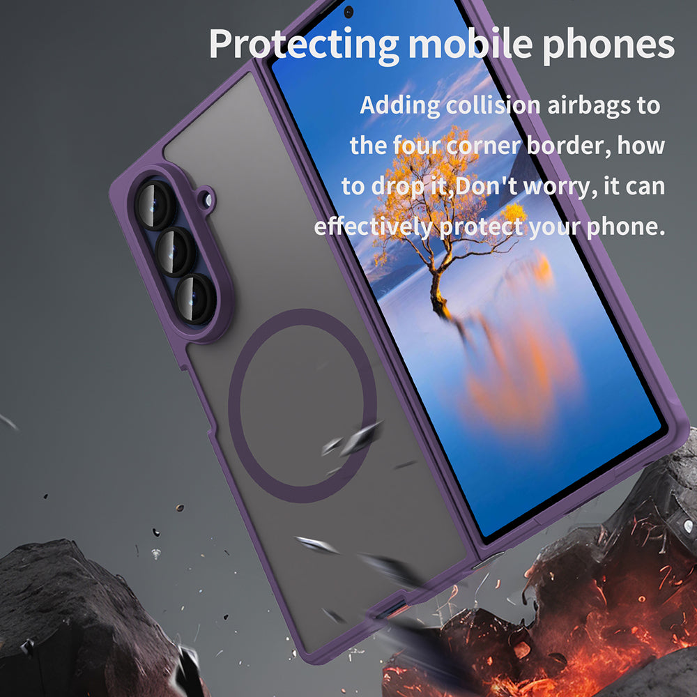 Techsuit - HaloFrost II MagSafe - Samsung Galaxy Z Fold7 - Purple