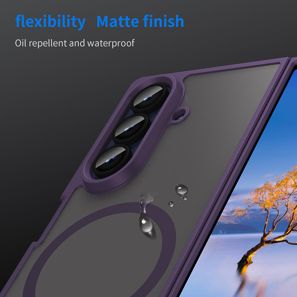 Techsuit - HaloFrost II MagSafe - Samsung Galaxy Z Fold7 - Purple