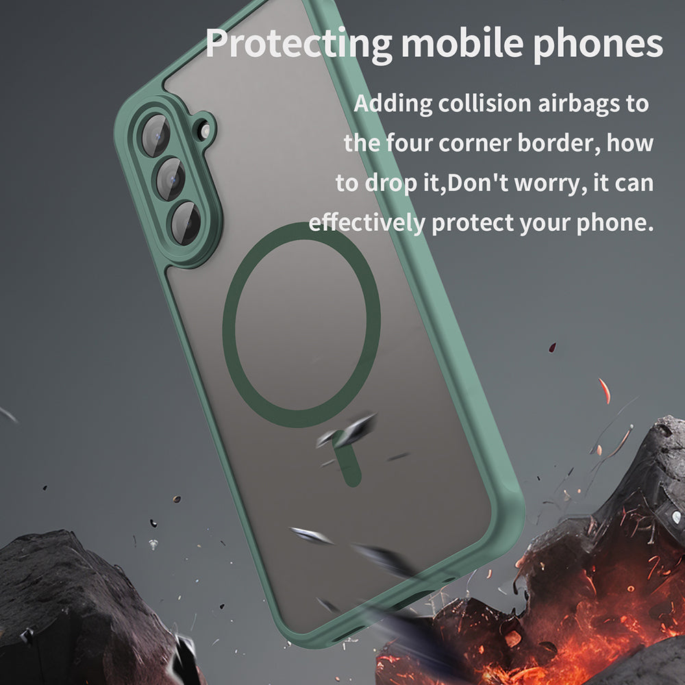 Techsuit - HaloFrost II MagSafe - Samsung Galaxy A17 5G / A17 4G - Green
