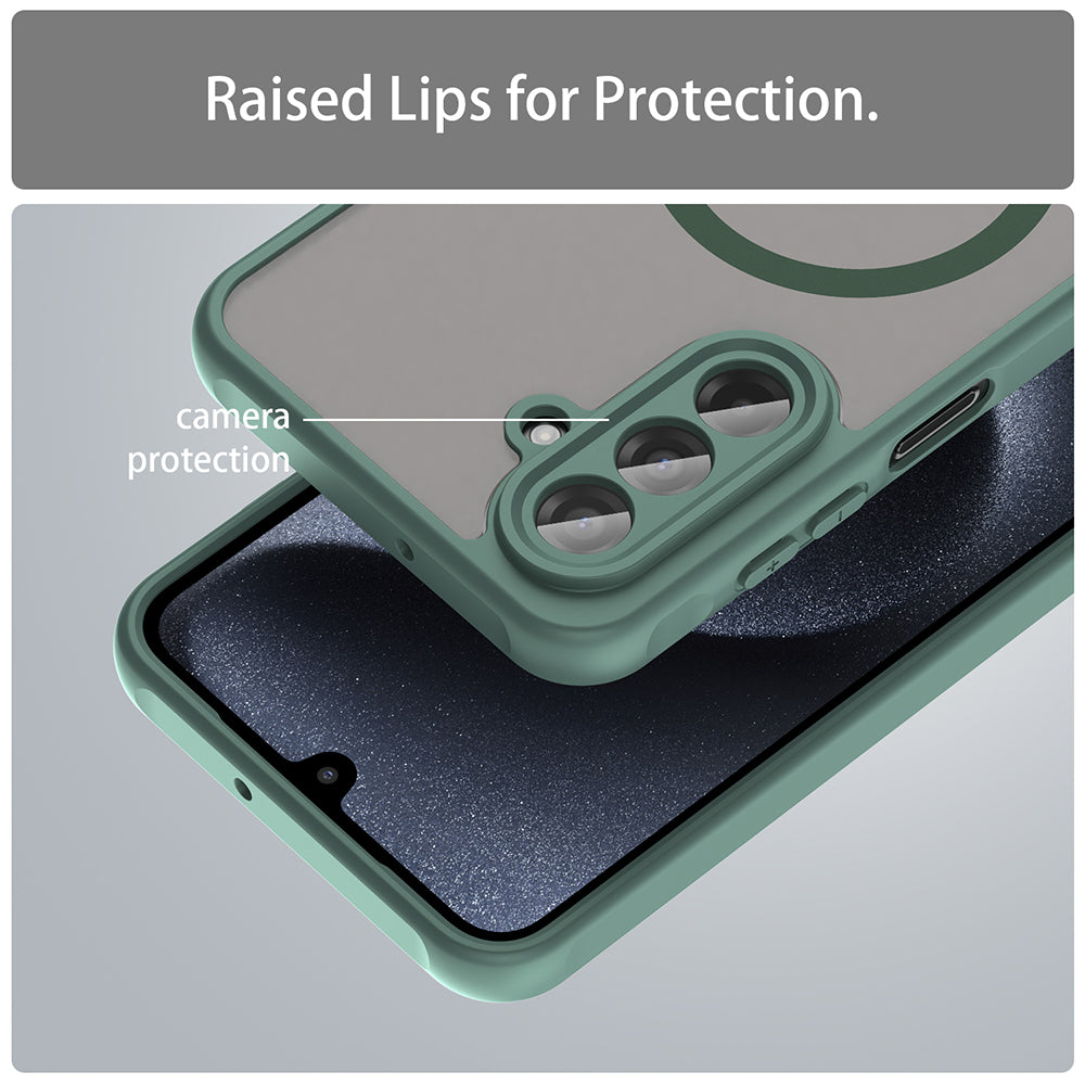 Techsuit - HaloFrost II MagSafe - Samsung Galaxy A17 5G / A17 4G - Green