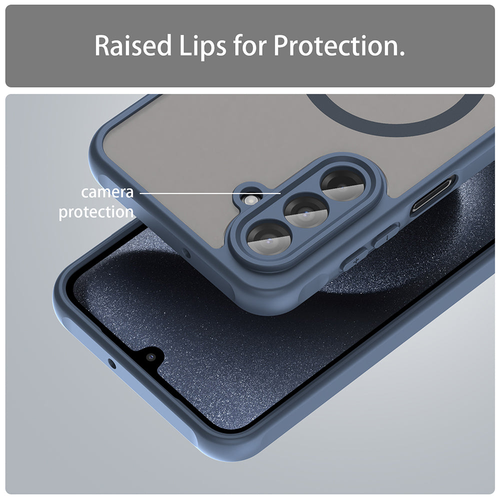 Techsuit - HaloFrost II MagSafe - Samsung Galaxy A17 5G / A17 4G - Navy Blue