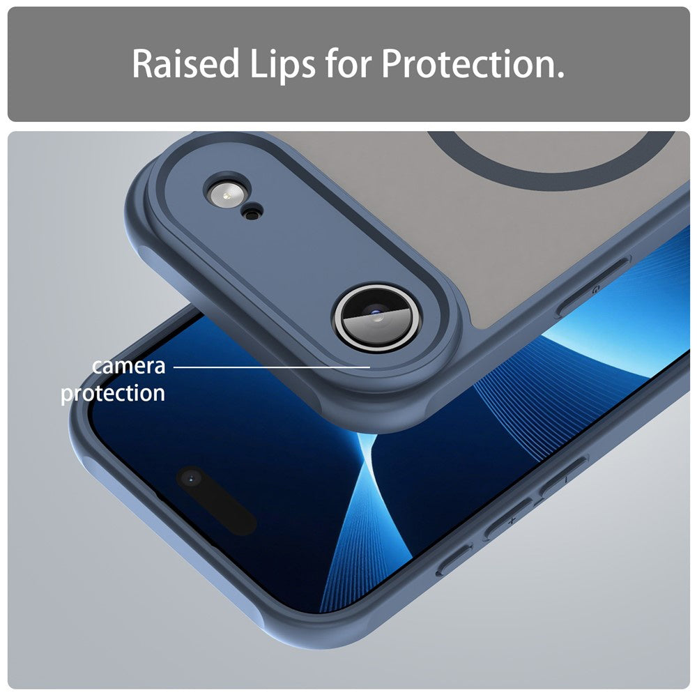 Techsuit - HaloFrost II MagSafe - iPhone 17 Air - Navy Blue