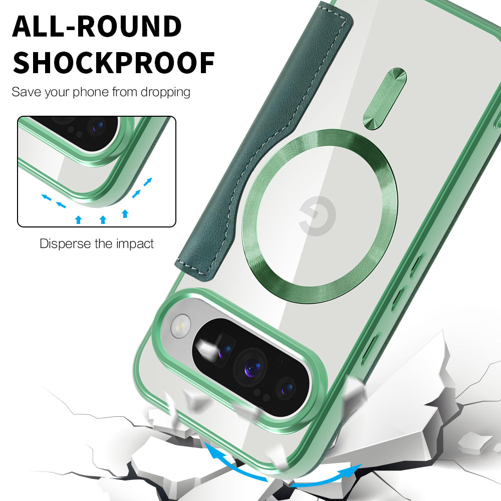 Techsuit - SmartMag Book Case - Google Pixel 10 / 10 Pro - Green
