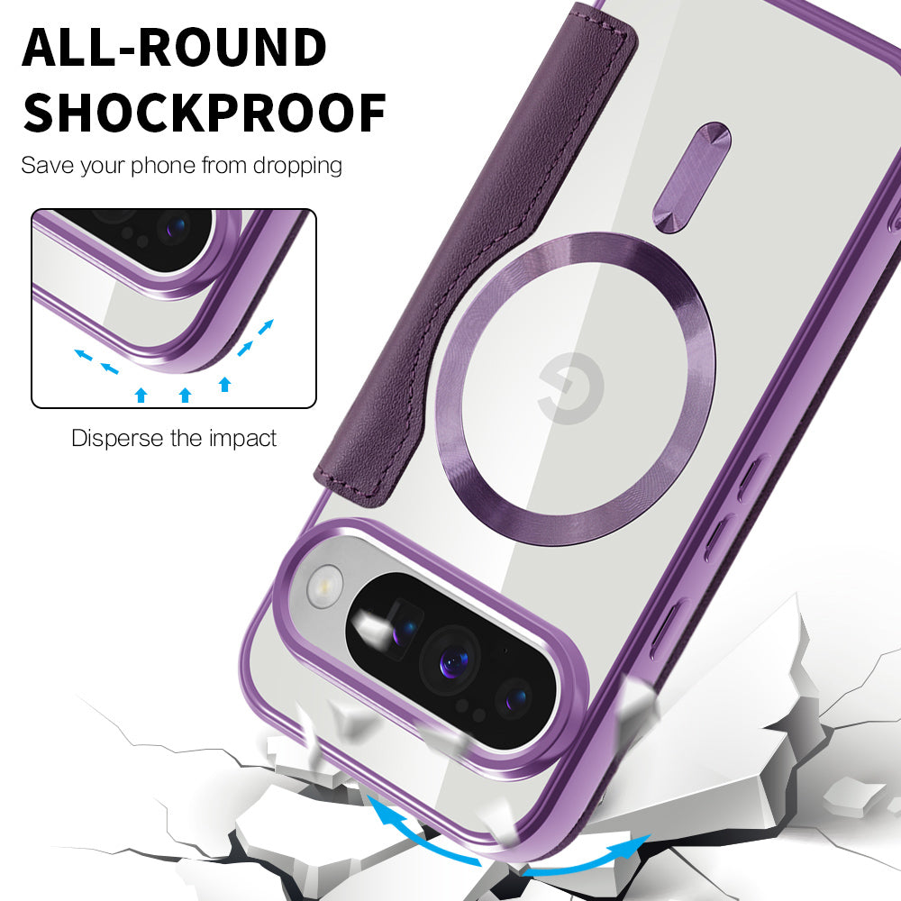 Techsuit - SmartMag Book Case - Google Pixel 10 Pro XL - Purple