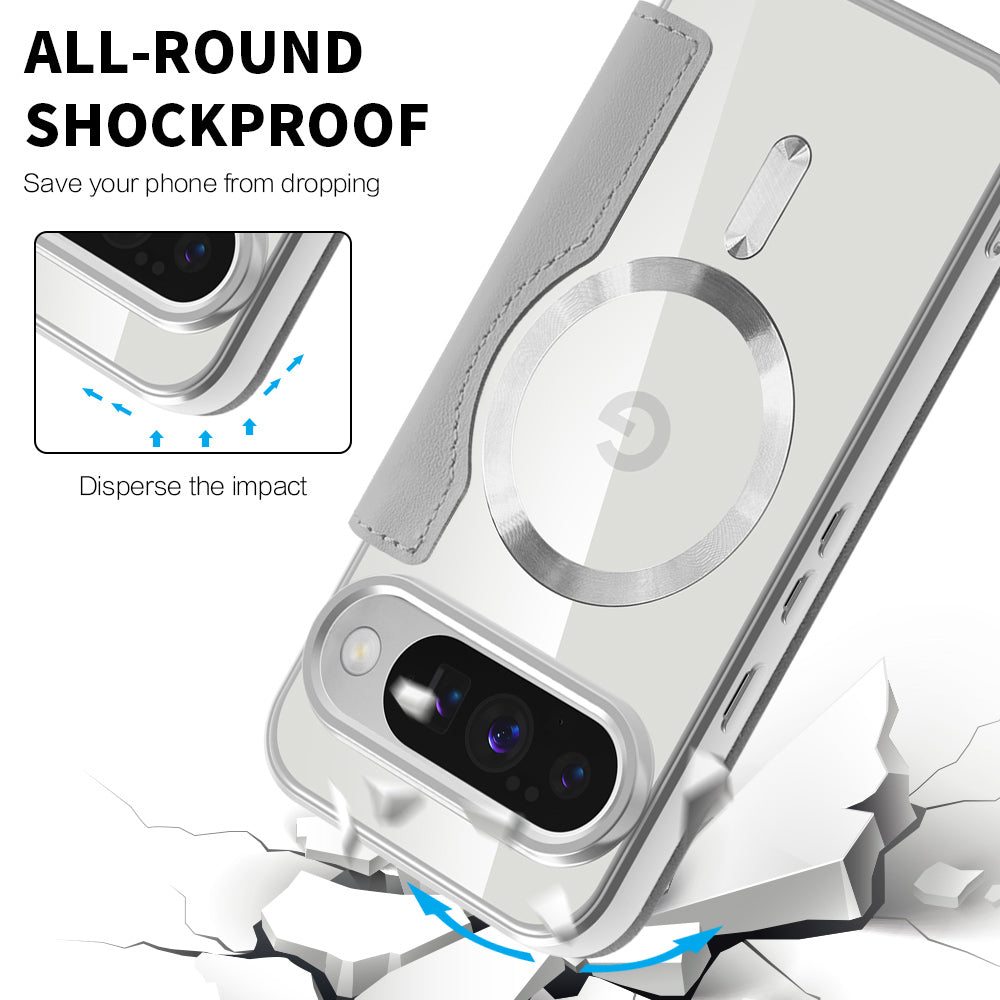 Techsuit - SmartMag Book Case - Google Pixel 10 Pro XL - Gray