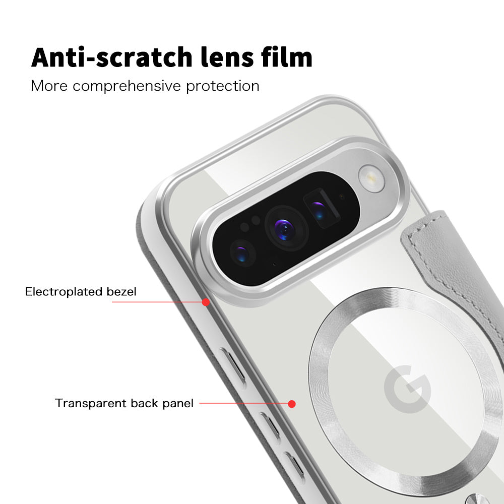 Techsuit - SmartMag Book Case - Google Pixel 10 Pro XL - Gray