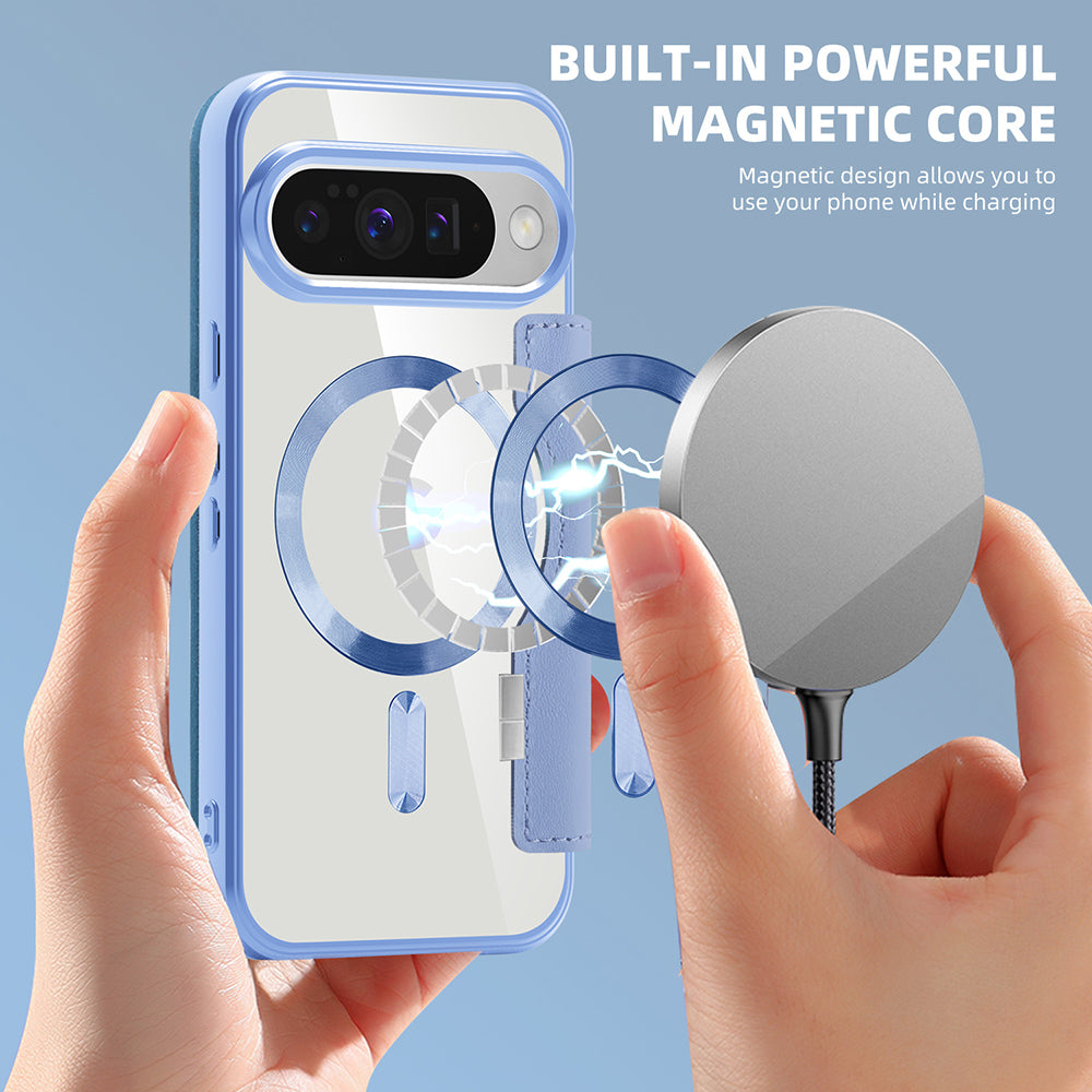Techsuit - SmartMag Book Case - Google Pixel 10 Pro XL - Light Blue
