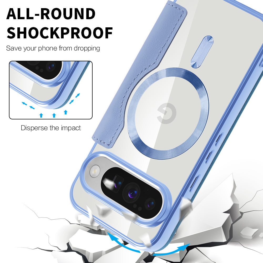 Techsuit - SmartMag Book Case - Google Pixel 10 Pro XL - Light Blue