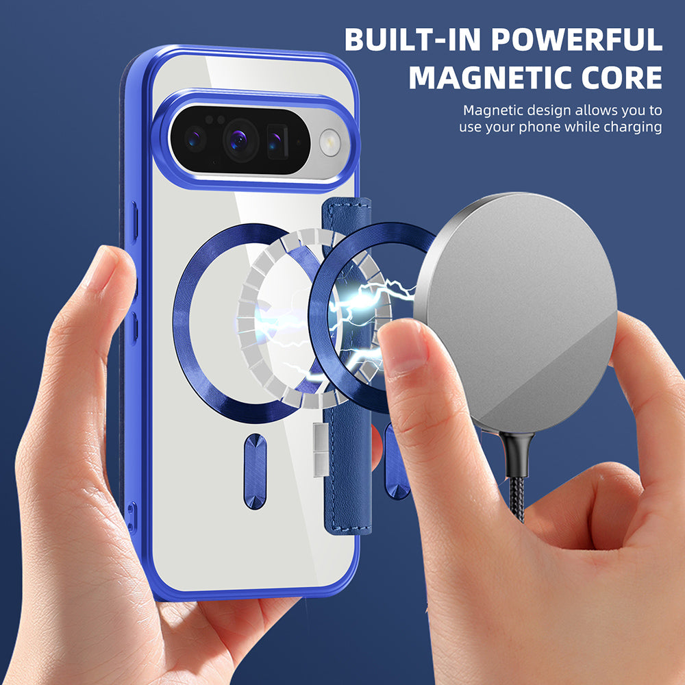 Techsuit - SmartMag Book Case - Google Pixel 10 Pro XL - Blue