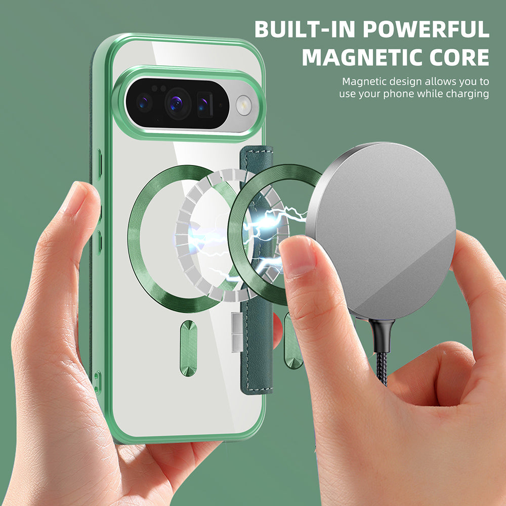 Techsuit - SmartMag Book Case - Google Pixel 10 Pro XL - Green