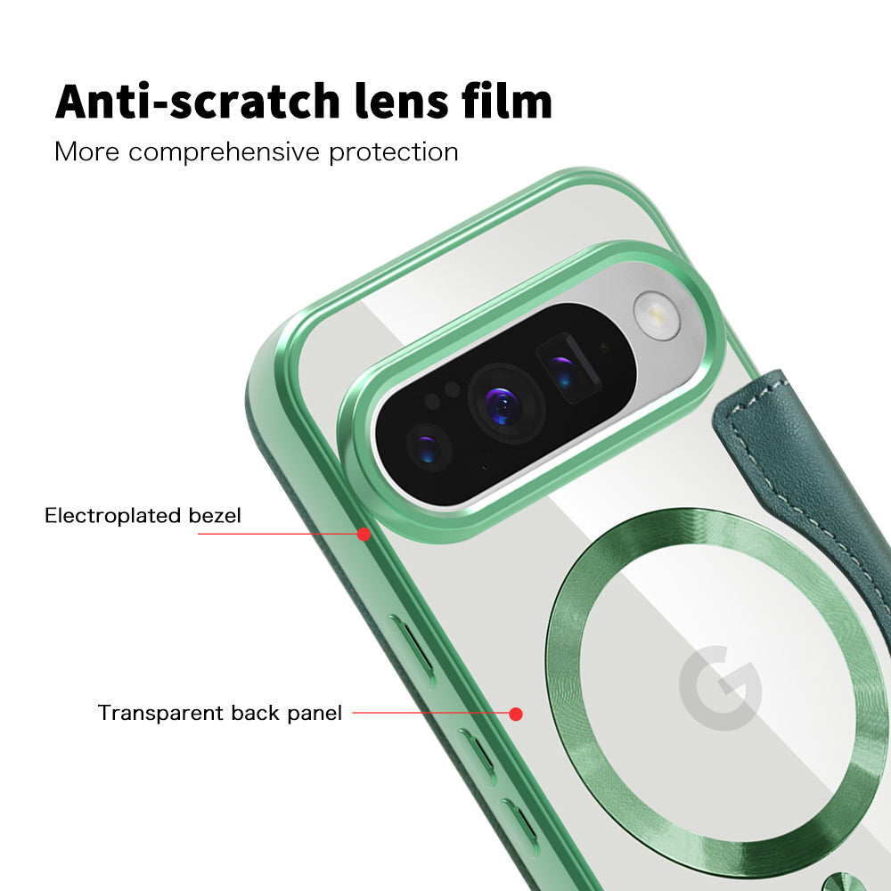 Techsuit - SmartMag Book Case - Google Pixel 10 Pro XL - Green