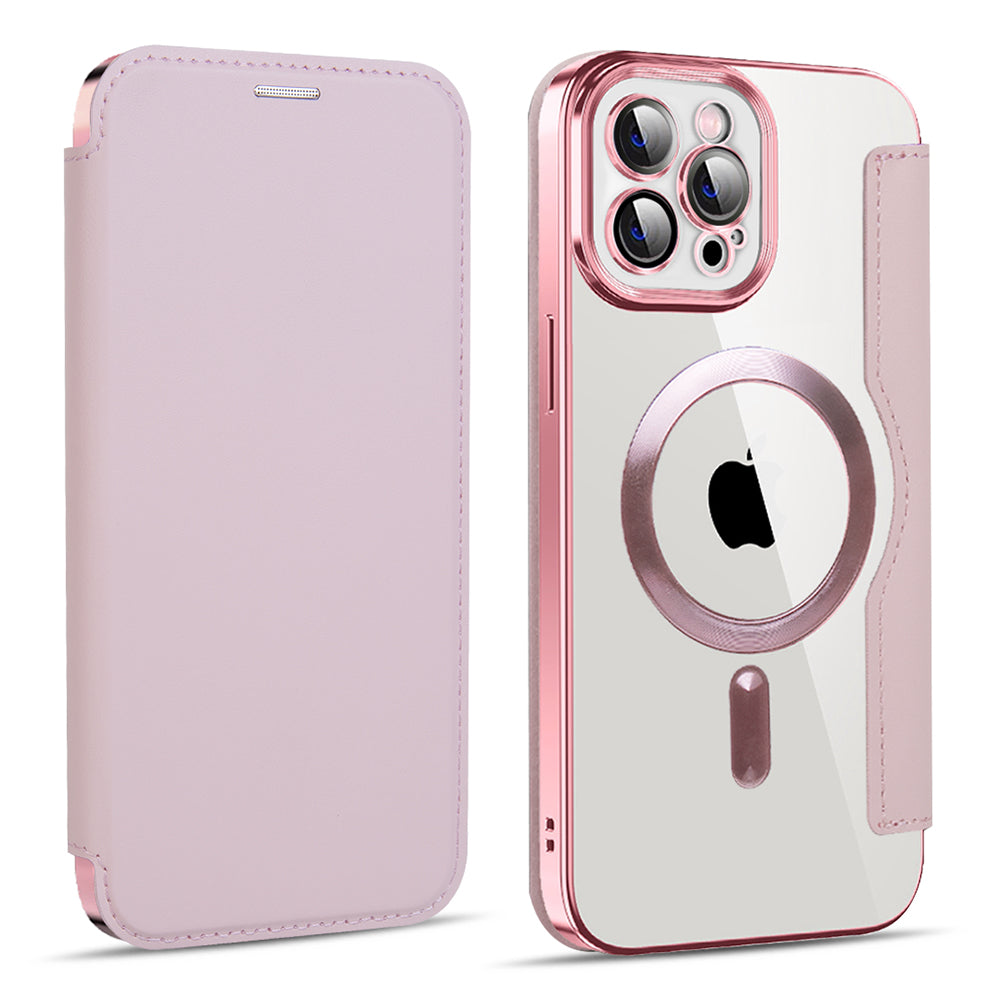 Techsuit - SmartMag Book Case - iPhone 11 Pro Max - Pink