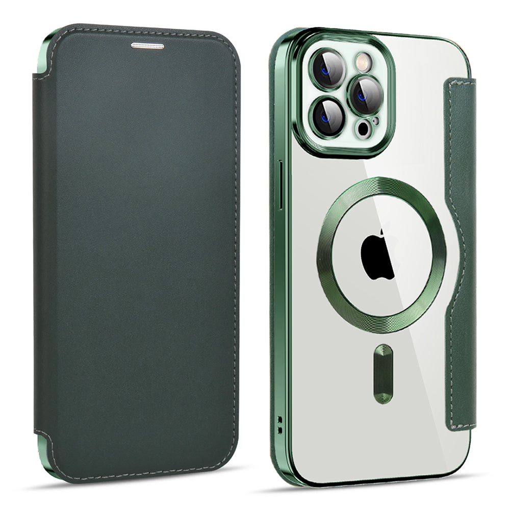 Techsuit - SmartMag Book Case - iPhone 11 Pro Max - Green