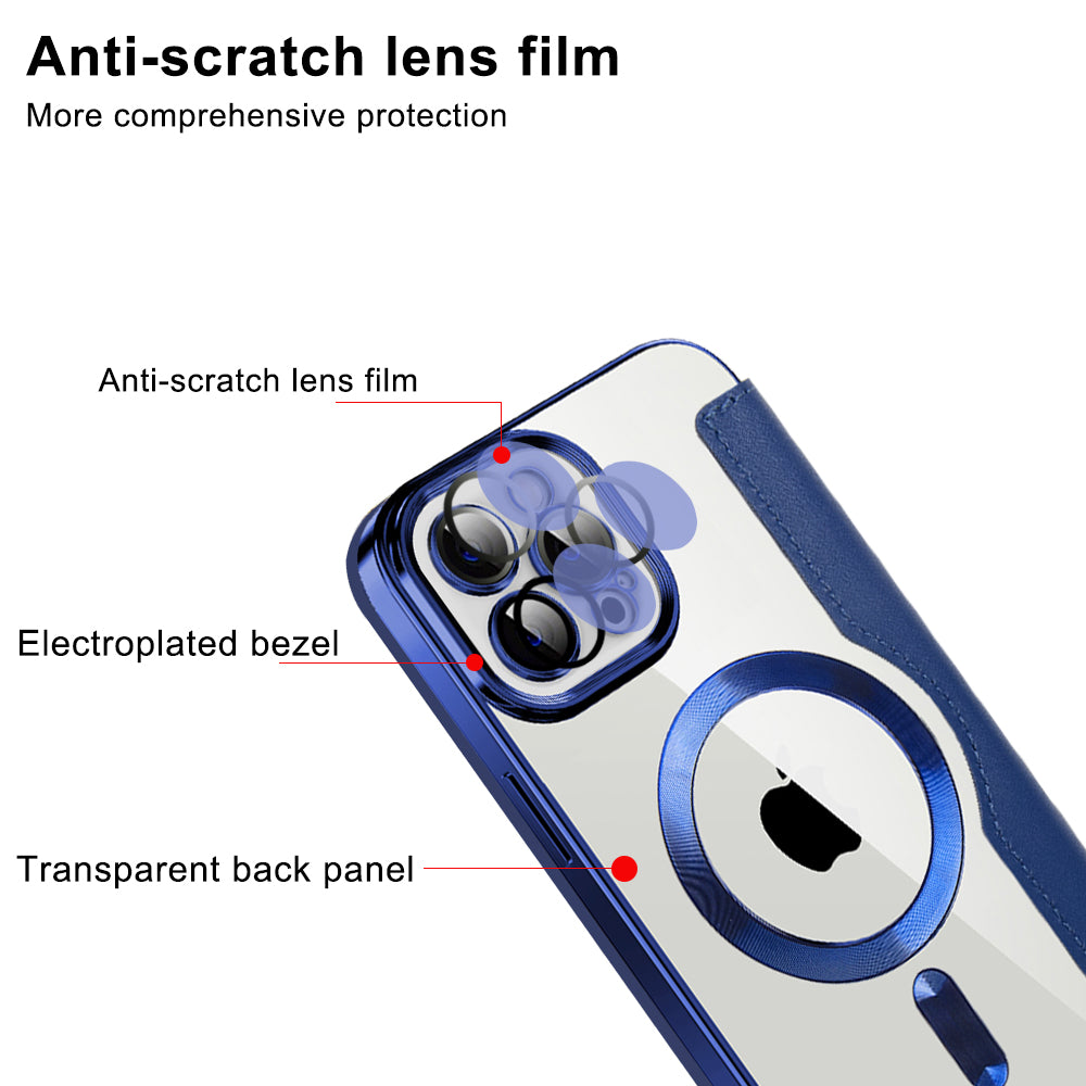 Techsuit - SmartMag Book Case - iPhone 11 Pro Max - Light Blue