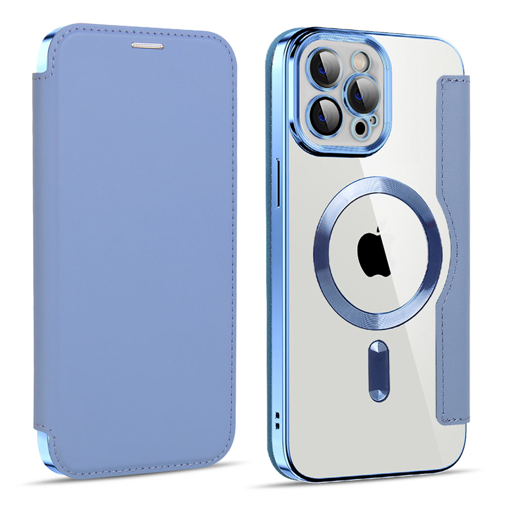 Techsuit - SmartMag Book Case - iPhone 11 Pro Max - Light Blue