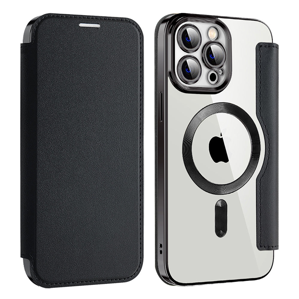 Techsuit - SmartMag Book Case - iPhone 13 Pro - Black