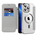 Techsuit - SmartMag Book Case - iPhone 13 Pro - Gray