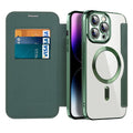 Techsuit - SmartMag Book Case - iPhone 14 Pro Max - Green