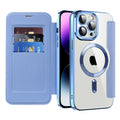 Techsuit - SmartMag Book Case - iPhone 14 Pro Max - Light Blue