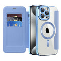 Techsuit - SmartMag Book Case - iPhone 15 Pro - Light Blue