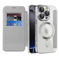 Techsuit - SmartMag Book Case - iPhone 16 Pro - Gray