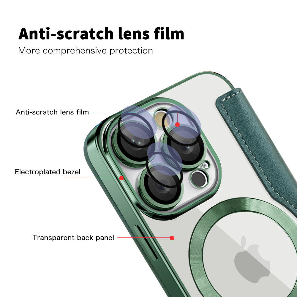Techsuit - SmartMag Book Case - iPhone 16 Pro Max - Green